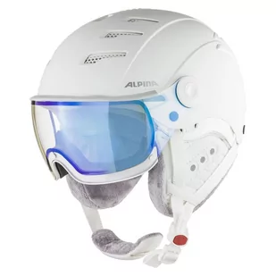 Alpina Sports Jump 2.0 VM white/white matt 55 58 - Kaski narciarskie - miniaturka - grafika 1