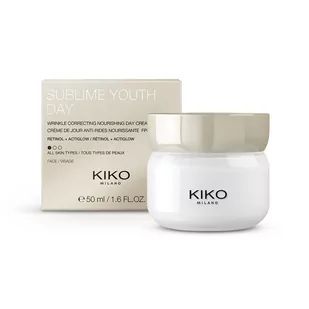 KIKO Milano Sublime Youth Day przeciwzmarszczkowy krem odżywczy na dzień z retinolem SPF15 50ml - Kremy do twarzy - miniaturka - grafika 1