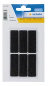Etykiety samoprzylepne i bloki etykiet - HERMA 15187 samoprzylepne etykiety Prostokąt Czarny 6 szt. - miniaturka - grafika 1