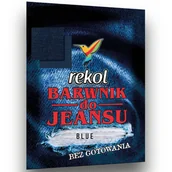 Zabawki kreatywne - BARWNIK DO TKANIN BLUE JEANS DO FARBOWANIA BEZ GOTOWANIA NIEBIESKI - miniaturka - grafika 1
