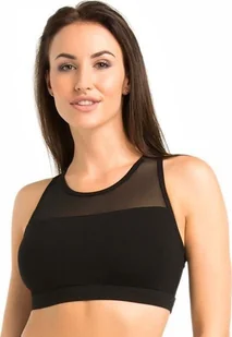 Teyli Top damski sportowy Lino czarny Czarny XL - Koszulki sportowe damskie - miniaturka - grafika 1