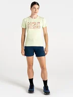 Koszulki sportowe damskie - Dare 2b Koszulka funkcyjna "Tranquility III Tee" w kolorze limonkowym - miniaturka - grafika 1