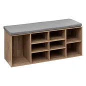Szafki na buty - Szafka na buty z siedziskiem, 105 x 34 x 49 cm - miniaturka - grafika 1