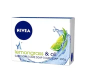 Mydła - Nivea Kremowe Mydło w kostce Lemongrass & Oil 100g - miniaturka - grafika 1