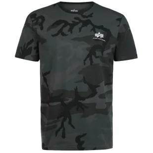 Alpha Industries Small Logo Camo Basic 188505C 125 - Black Camo L - Odzież taktyczna i umundurowanie Alpha Industries Small Logo Camo Basic 188505C 125 - Black Camo L - Odzież taktyczna i umundurowanie - miniaturka - grafika 1