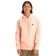 Bluzy męskie - Bluza z kapturem dla Mężczyzn BASIC Różowy - miniaturka - grafika 1