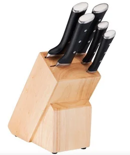 Tefal drewniany stojak na noże ICE FORCE + 5 noży K232S574 - Noże kuchenne - miniaturka - grafika 2