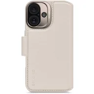Etui i futerały do telefonów - Etui DECODED Leather Detachable Wallet MagSafe do Apple iPhone 16 Beżowy | Bezpłatny transport - miniaturka - grafika 1