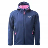 Moda i Uroda OUTLET - DZIECIĘCA KURTKA SOFTSHELL JUVIA KDG BEJO 110 - miniaturka - grafika 1