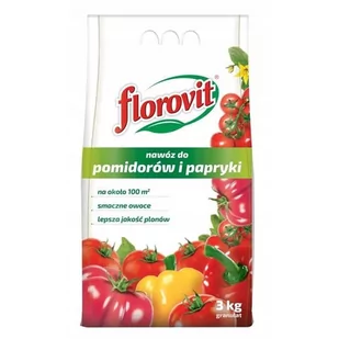 Florovit 3 kg nawóz gran. do pomidorów, papryki - Nawozy ogrodnicze - miniaturka - grafika 1