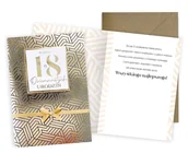 Kartki okolicznościowe i zaproszenia - Karnet Urodziny 18 - Kukartka - miniaturka - grafika 1