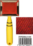 Szczotki i furminatory - LESSIE-LAND ZGRZEBŁO 009 METALOWE MAŁE - miniaturka - grafika 1
