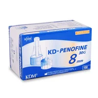 Meble i wyposażenie gabinetów medycznych - Igły do penów insulinowych 30G 8mm x 0,3mm KDM KD-Penofine 100szt - miniaturka - grafika 1