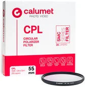 Filtry fotograficzne - Calumet Filtr CPL SMC 55 mm Ultra Slim 28 warstw - Kup za 170,10 zł (taniej o 10 %) wpisując w koszyku kod: ORANGECALUMET10 - miniaturka - grafika 1