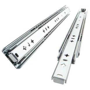 PROWADNICA ŁOŻYSKOWA PEŁNY WYSUW DO 110KG AMIX - DB/53 H-53 L-400 MM - Meble modułowe i akcesoria PROWADNICA ŁOŻYSKOWA PEŁNY WYSUW DO 110KG AMIX - DB/53 H-53 L-400 MM - Meble modułowe i akcesoria - miniaturka - grafika 1