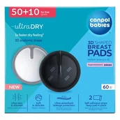 Laktatory - Wkładki laktacyjne CANPOL BABIES 3D 1/655 (60 sztuk) - miniaturka - grafika 1