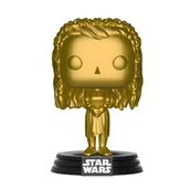 Figurki kolekcjonerskie - Funko Pop Gwiezdne Wojny: Księżniczka Leia Złota Edycja - miniaturka - grafika 1