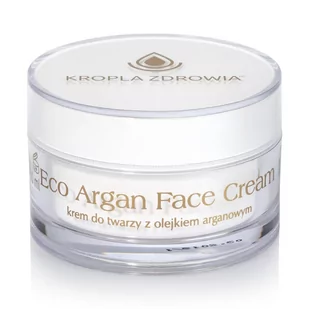 Kropla Zdrowia Eco Gold Line Krem do twarzy z arganem 50ml - Kremy do twarzy - miniaturka - grafika 1