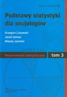Podręczniki dla szkół wyższych - WYDAWNICTWO NAUKOWE SCHOLAR SP.Z O.O. PODSTAWY STATYSTYKI DLA SOCJOLOGÓW TOM 3 WNIOSKOWANIE STATYSTYCZNE - miniaturka - grafika 1
