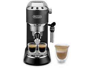 OUTLET Ekspres kolbowy DE LONGHI EC 685.BK Dedica Style Czarno-srebrny - AGD OUTLET - miniaturka - grafika 1