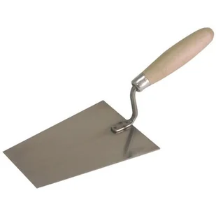 MEGA Kielnia trapezowa stal nierdzewna 160mm 61776 61776 - Narzędzia murarskie - miniaturka - grafika 1