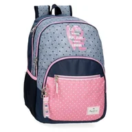Plecaki - Pepe Jeans Noni Denim Plecak Podwójna komora Wielobarwny 32x44x22 cms Poliester 25,81L by Joumma Bags, Wielobarwny, Podwójny plecak Komora - miniaturka - grafika 1