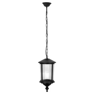Miami lampa wisząca ogrodowa 1xE27 czarna K-8221 - Lampy ogrodowe - miniaturka - grafika 1