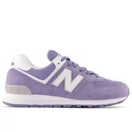 Buty sportowe męskie - Buty New Balance U574RWE - fioletowe - miniaturka - grafika 1