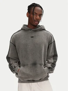 adidas Bluza Premium Essentials Retro JD0245 Szary Loose Fit - Bluzy męskie - miniaturka - grafika 1