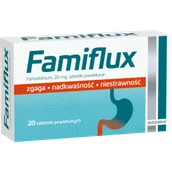 Układ pokarmowy - Famiflux 20 mg, 20 tabletek - miniaturka - grafika 1