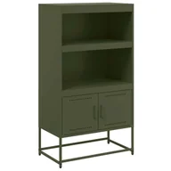 Szafki RTV - vidaXL Szafka pod telewizor antracytowa 100,5x39x60,5 cm stalowa - miniaturka - grafika 1