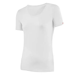 Koszulki i topy damskie - LÖFFLER LÖFFLER damska koszulka DA. SHIRT KA TRANSTEX LIGHT, biała, 46 22605 - grafika 1