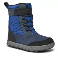 Buty dla chłopców - Śniegowce Merrell Snow Storm 2.0 Wtrpf Mk267155 Navy/Cobalt - miniaturka - grafika 1