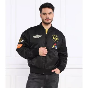 GUESS Kurtka bomber | Regular Fit - Kurtki męskie - miniaturka - grafika 1