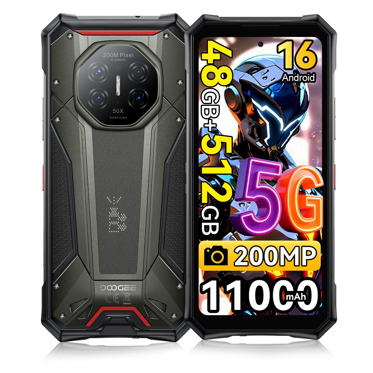 Doogee S300 Pro 5G 16/512GB Szary