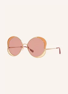 Chloé Sunglasses Okulary Przeciwsłoneczne Po 0024s gold - Okulary przeciwsłoneczne - miniaturka - grafika 1