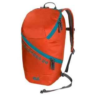 Jack Wolfskin Plecak Unisex's Ecoloader 24, dziki brier, jeden rozmiar - Plecaki - miniaturka - grafika 3