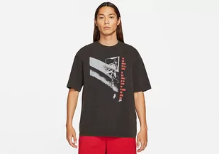 Nike Air Jordan Flight Graphic Crew Tee Black - Koszulki męskie - miniaturka - grafika 1