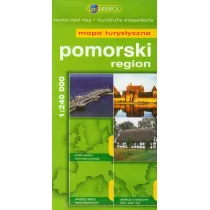 Region pomorski mapa turystyczna skala 1:240 000 - Praca zbiorowa