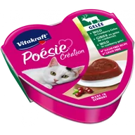 Mokra karma dla kotów - Vitakraft POESIE mokra karma dla kota dziczyzna z żurawiną 85g 43164-uniw - miniaturka - grafika 1