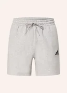 Spodenki damskie - Adidas Szorty Dresowe Future Icons Small Logo grau - miniaturka - grafika 1
