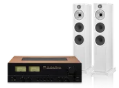 Zestawy stereo - NAD C 3050 (orzech) + 603 S3 (biały) - miniaturka - grafika 1