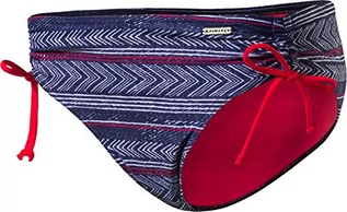 Spodnie damskie - Firefly Firefly Ella damskie spodnie bikini niebieski Aop Denim 42 4032312 - grafika 1