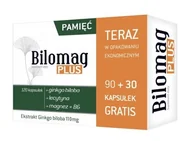 Układ nerwowy - NATUR PRODUKT PHARMA BILOMAG PLUS 120 kaps. - miniaturka - grafika 1