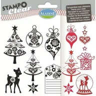 Scrapbooking - Stemple silikonowe, świąteczne, Boże Narodzenie - miniaturka - grafika 1