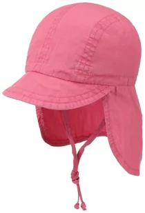 Czapka Girls Washed Ochroną Syzi by maximo, różowy, 49 cm - Czapki dla dzieci - miniaturka - grafika 1