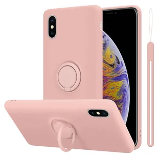 Etui ochronne Cadorabo do Apple iPhone XS MAX w kolorze różowym, etui na telefon komórkowy z TPU - Etui i futerały do telefonów - miniaturka - grafika 1