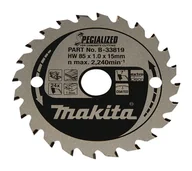 Tarcze do pił - Makita B-33819 ostrze do piły tarczowej 8,5 cm 1 szt. - miniaturka - grafika 1