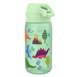 ION8 Zielona butelka na wodę w dinozaury 350 ml - Butelki filtrujące - miniaturka - grafika 3