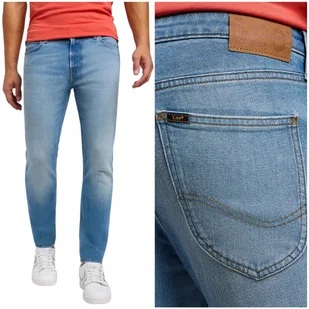 Lee MALONE SKINNY Cold Blue DżINS męskie spodnie jeansowe rurki W34 L32 - Spodnie męskie Lee MALONE SKINNY Cold Blue DżINS męskie spodnie jeansowe rurki W34 L32 - Spodnie męskie - miniaturka - grafika 1